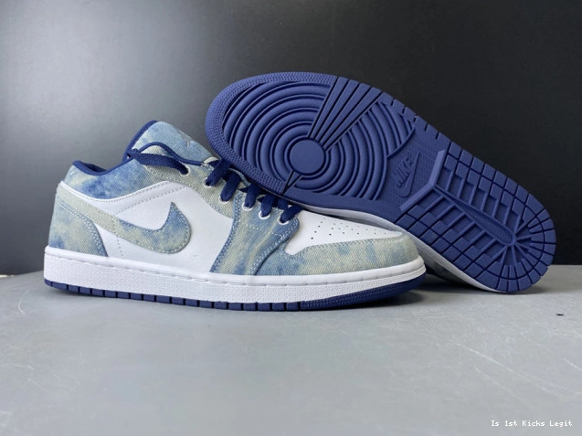 1 CZ8455-100 Jordan Washed Denim Air Low 0803